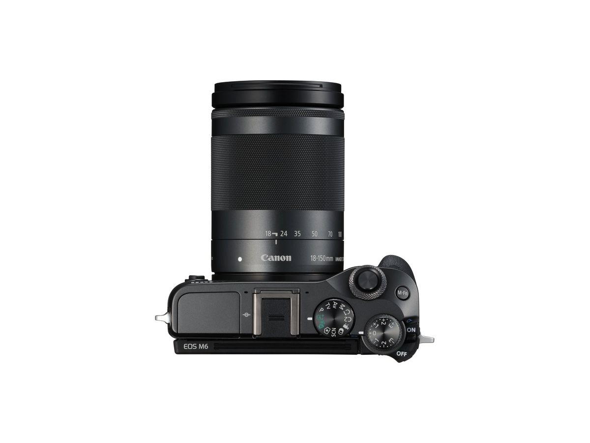 Canon EOS M6  Black + EF-M 18-150mm