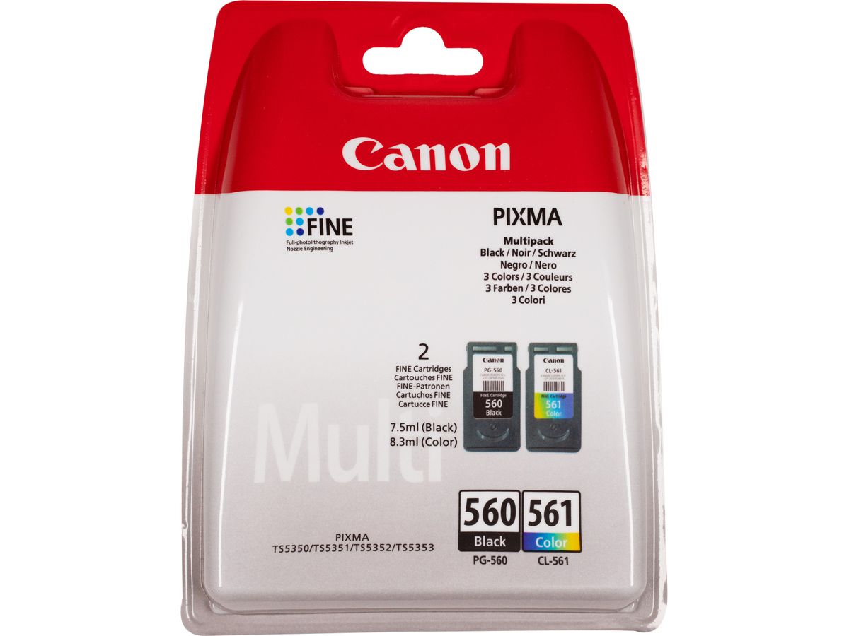 Canon PG560/CL561 Multipack Color/Black