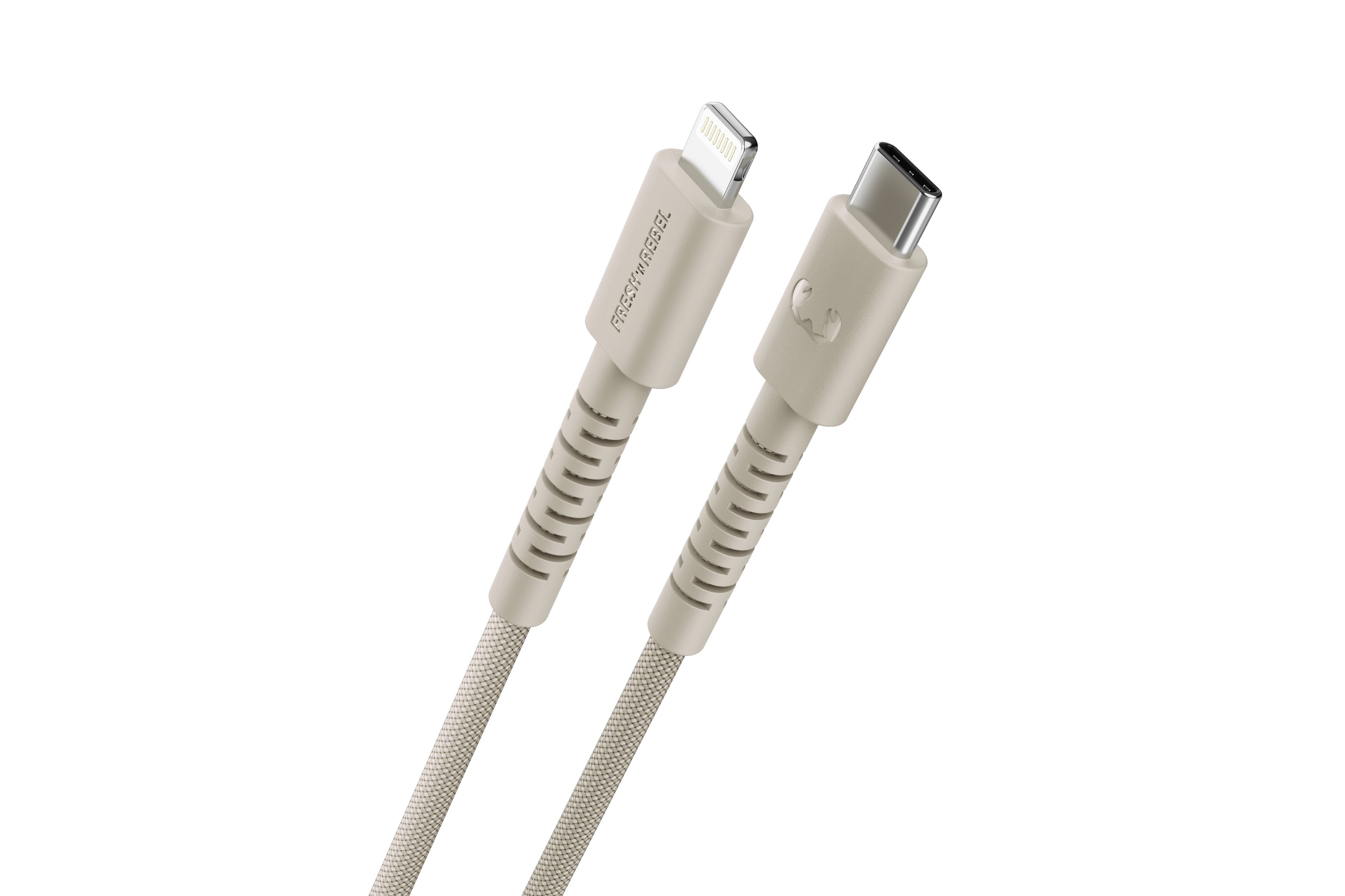 Fresh 'n Rebel USB-C to Lightning Sand