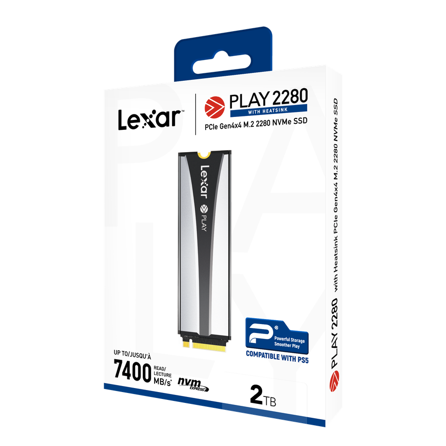 Lexar PLAY 2280 SSD 2TB Gen4x4