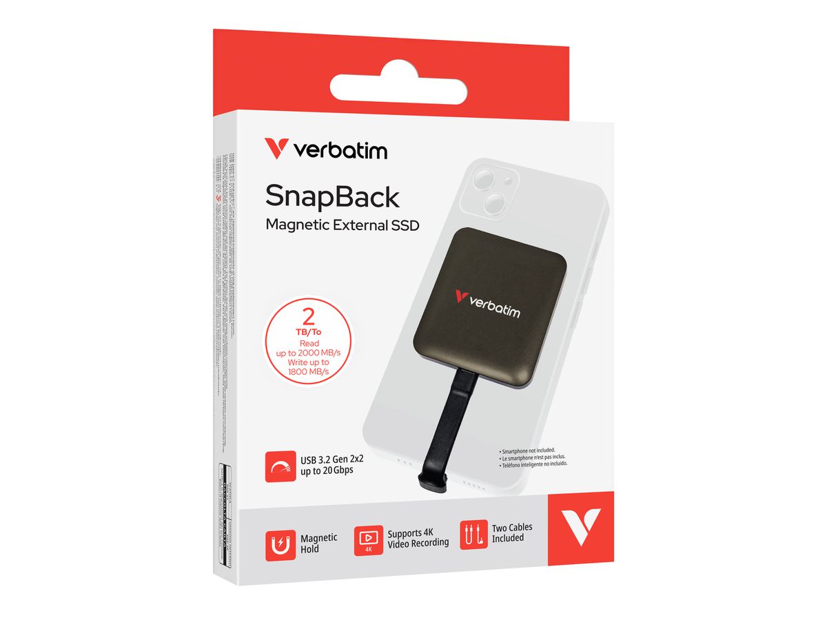 Verbatim SnapBack PSSD 1TB Mocha Metalli