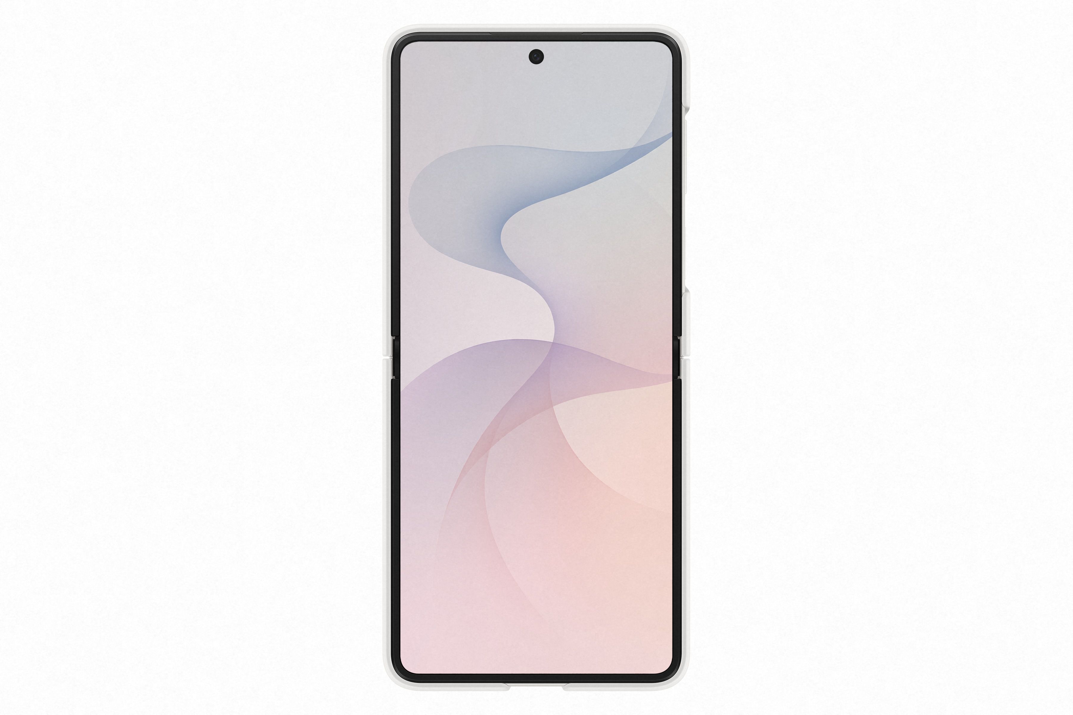 Samsung Flip 8 Silicon Ring Magnet Cream