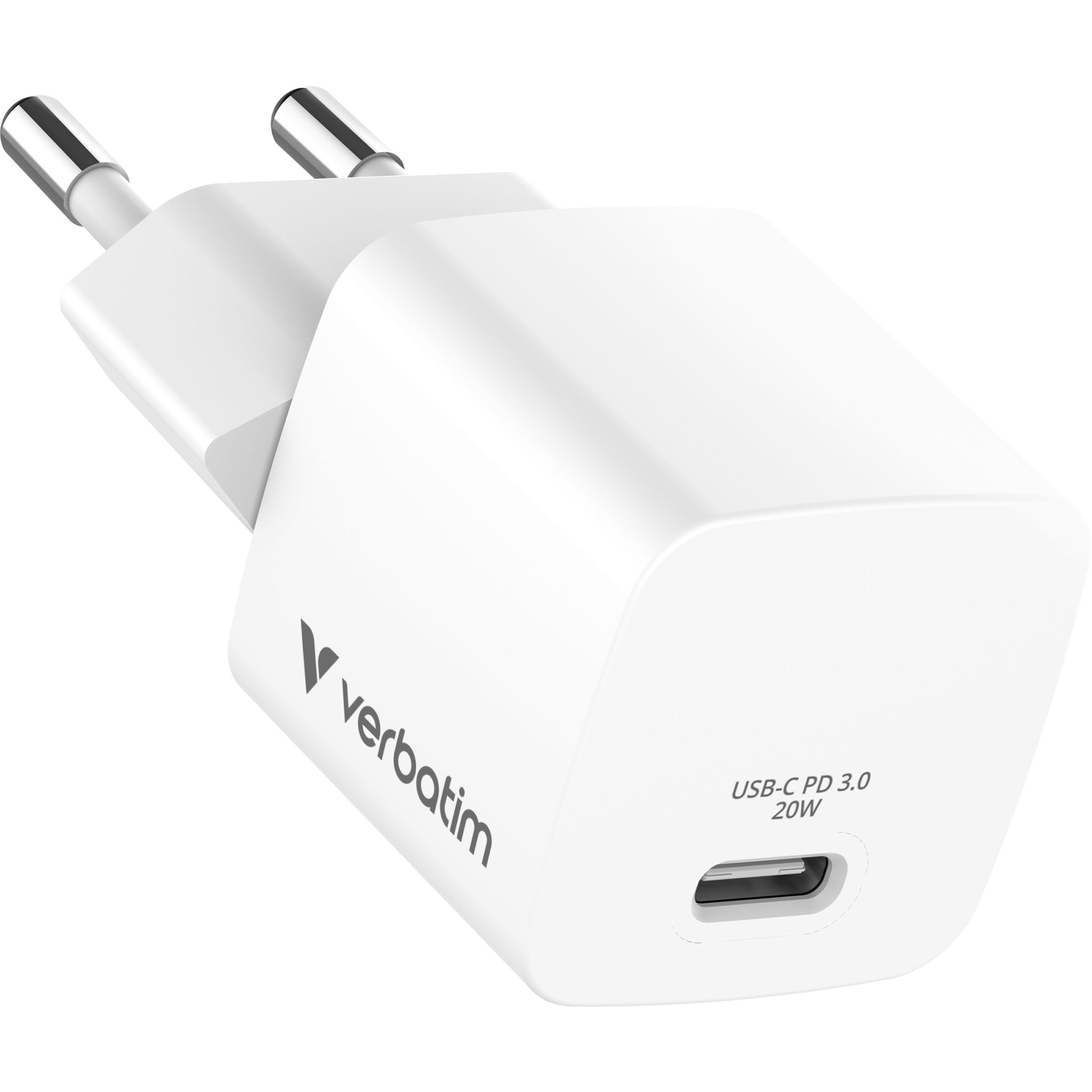 Verbatim Mini GaN Charger 20W + 1m Cable