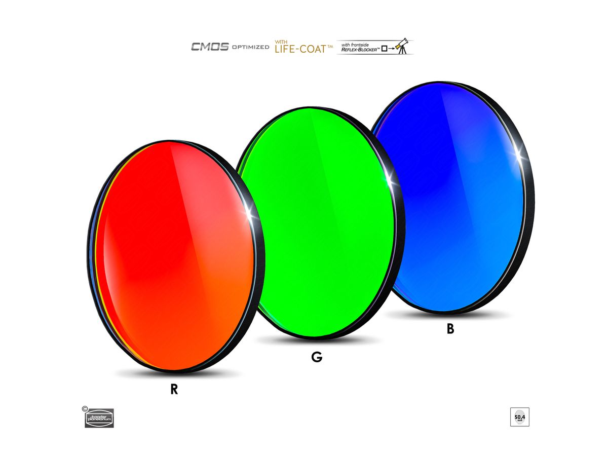 RGB 50.4mm Filterset  CMOS-optimized