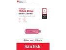 SanDisk Phone Drive USB-C 1TB pink