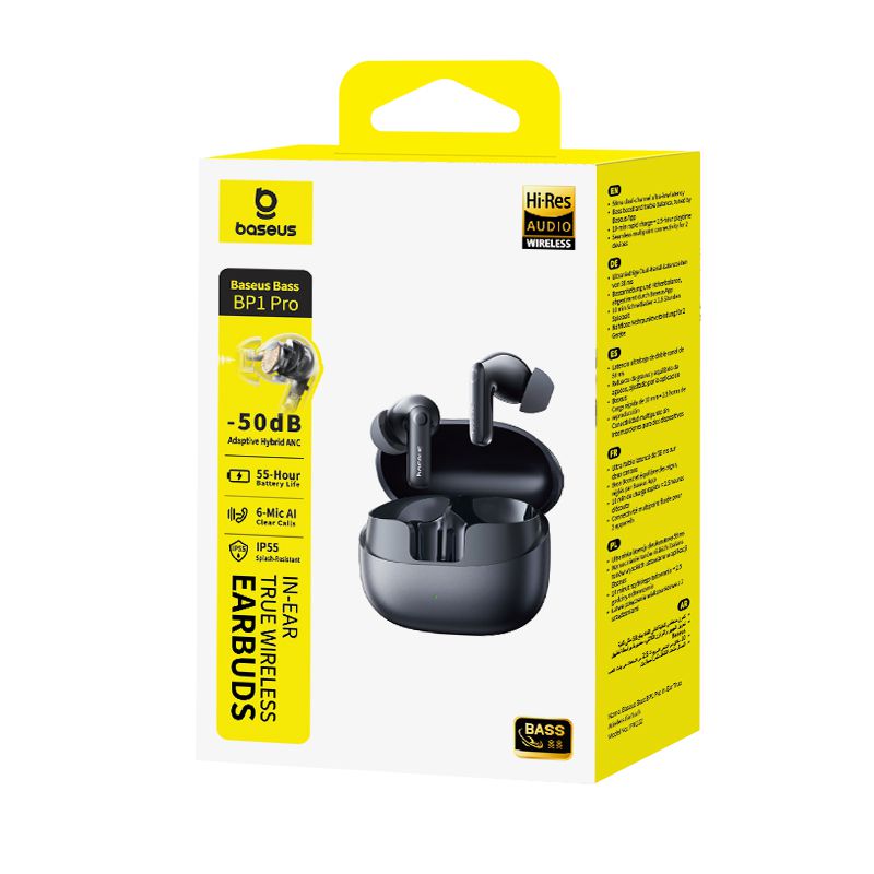 Baseus Bass BP1 Pro InEar TWS Earbuds Bl
