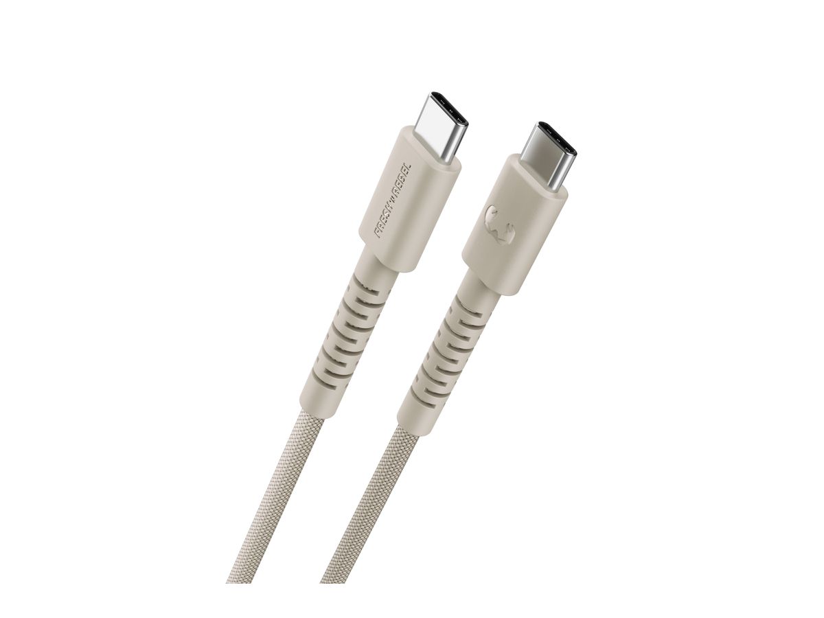 Fresh 'n Rebel USB-C to USB-C Silky Sand