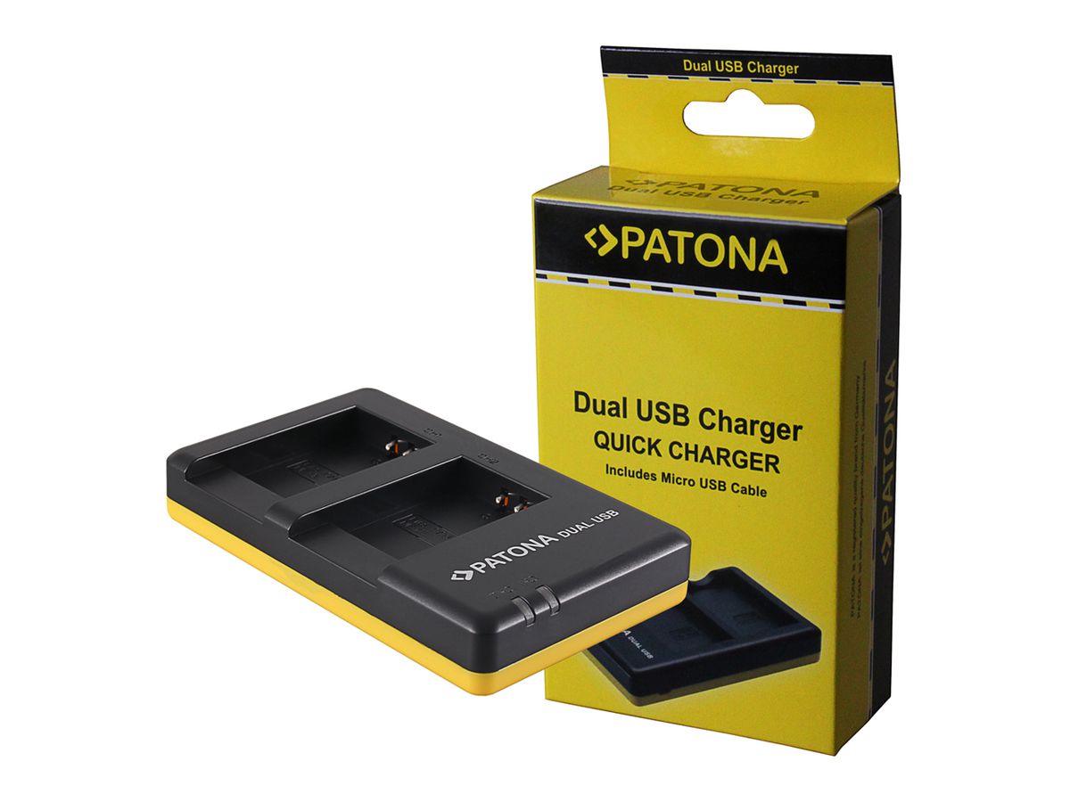Patona Chargeur Dual USB NB-13L