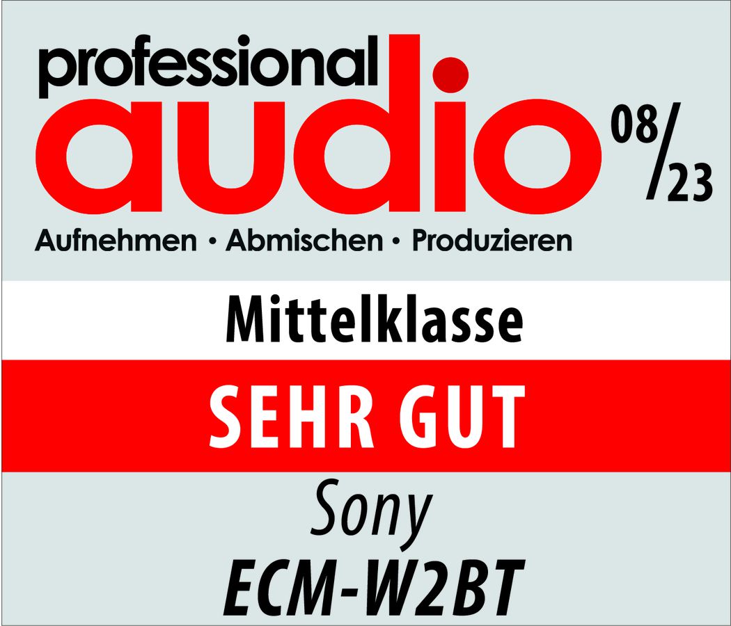 Sony ECM-W2BT Bluetooth Wireles Mic
