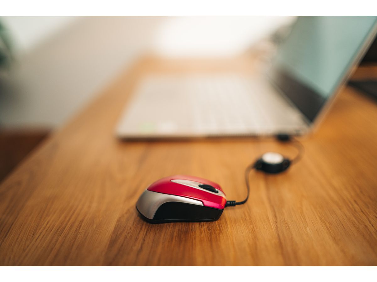 Verbatim Go Mini Travel Mouse Pink