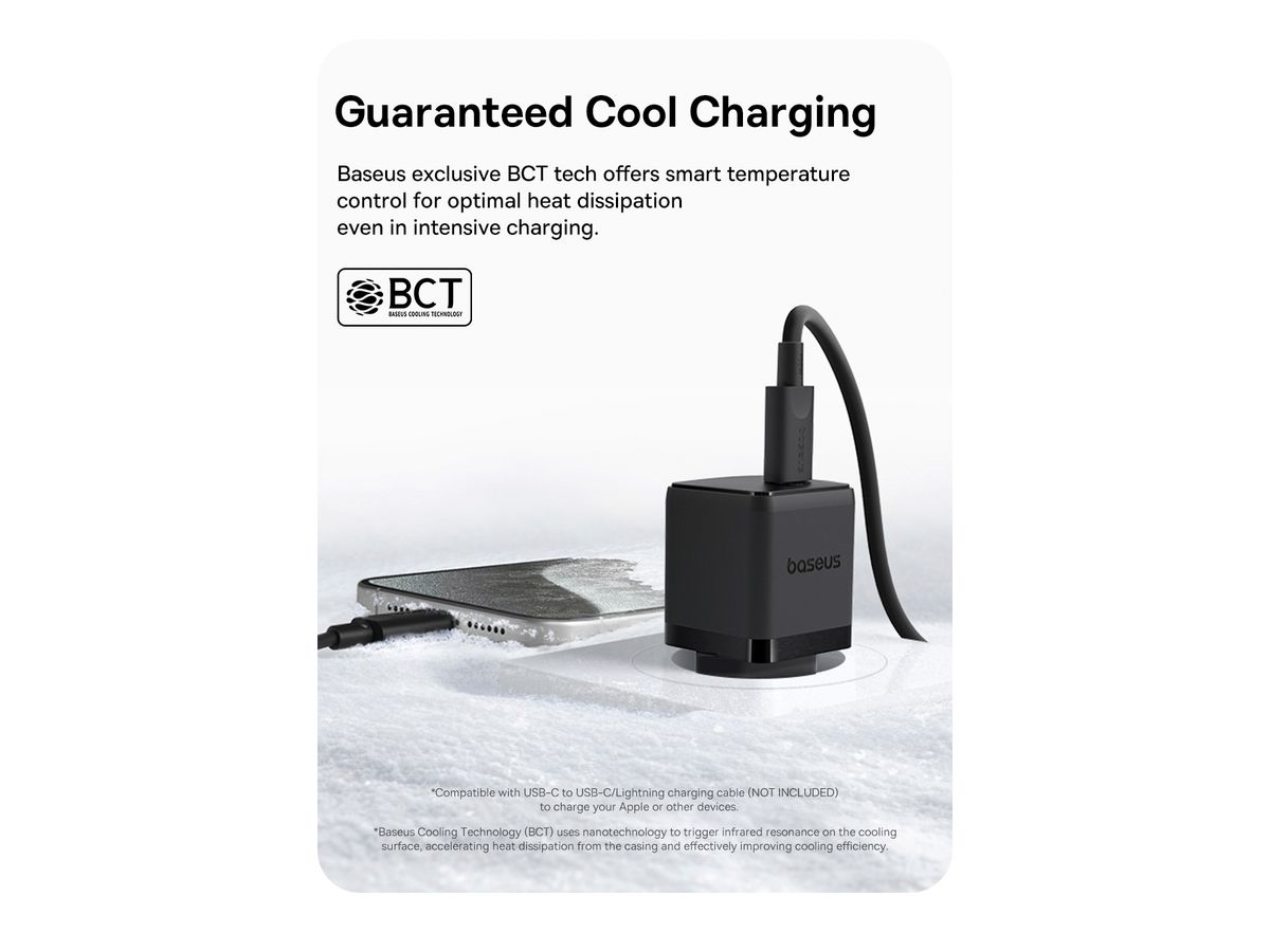 Baseus Palm Fastcharger 1C 30W Bl.