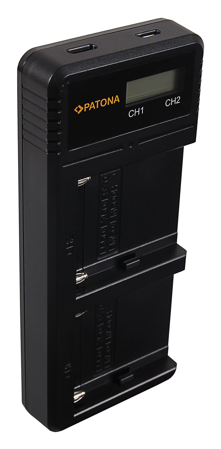 Patona NP-F970 Set Chargeur + 2 Batterie