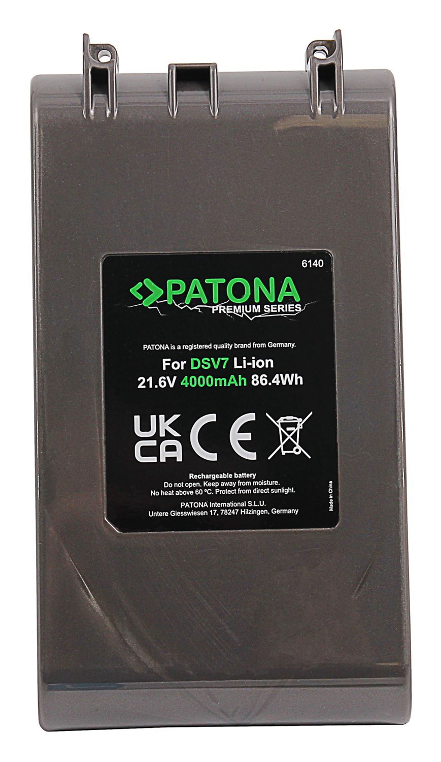 Patona Premium Batterie Dyson V7 4000mAh - engelberger ag