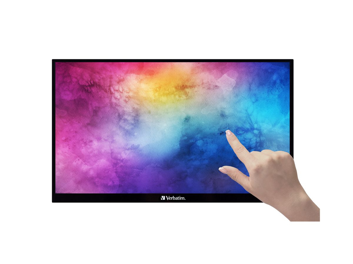Verbatim Port. Touchscreen Monitor 15.6"