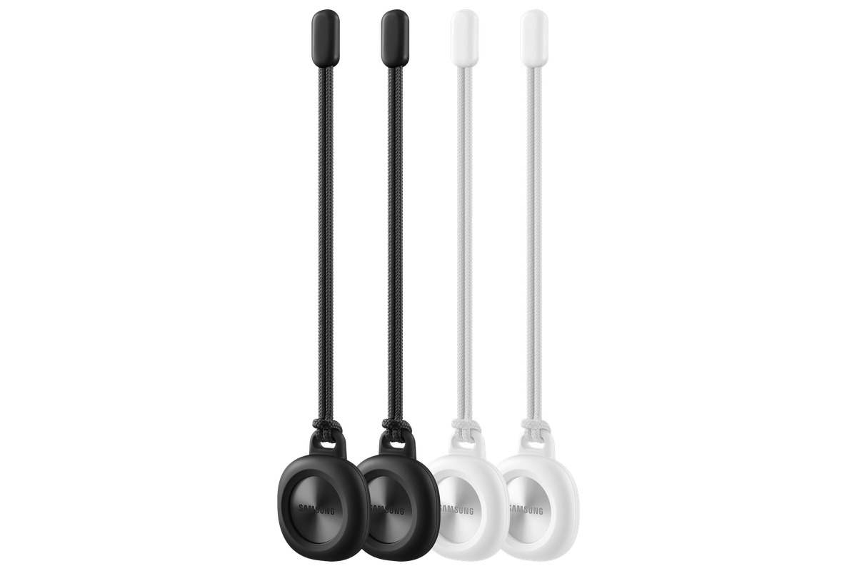 Samsung Smarttag3 Loop Case 4  Pack B+W