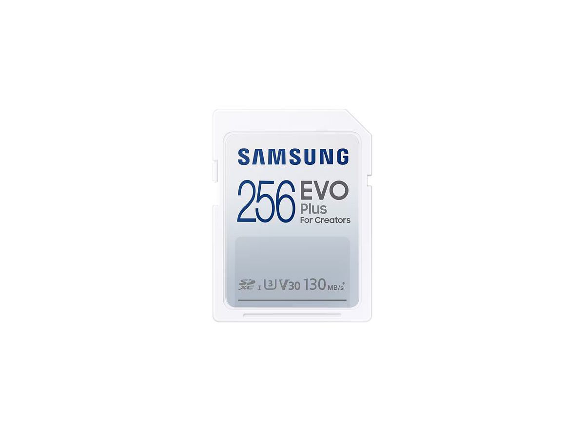 Samsung Evo+ SDXC 130MB/s 256GB V30 U3