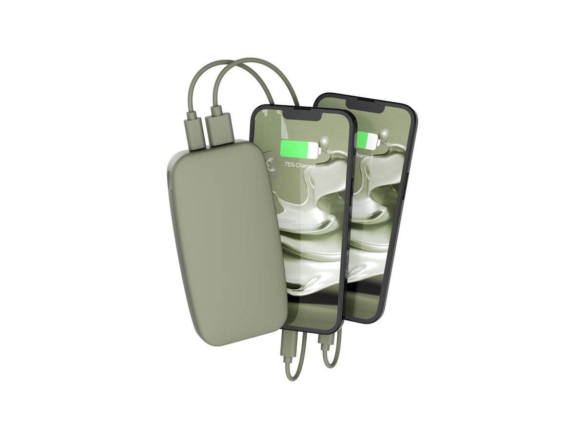 Fresh 'n Rebel Powerbank 12000 mAh Green