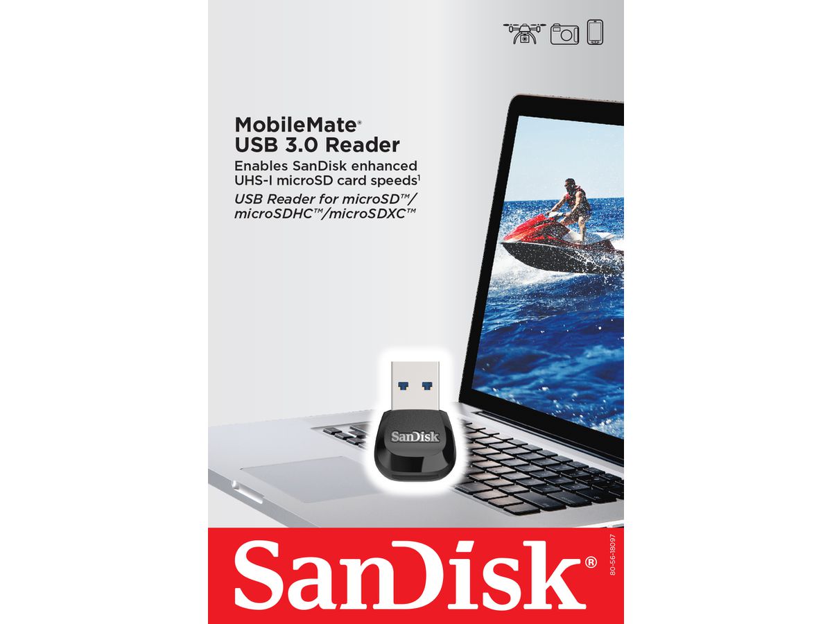 Sandisk Mobilemate microSD USB3.0 Reader