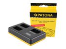 Patona Triple Ladeger. USB Sony NP-FW50