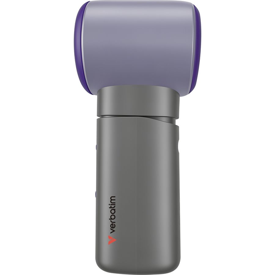 Verbatim Aqua Breeze Handheld Fan Grey