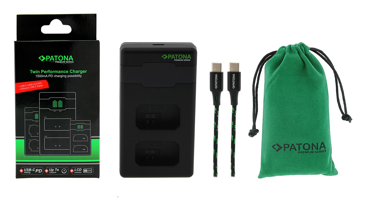 PATONA Premium chargeur double NP-FW50