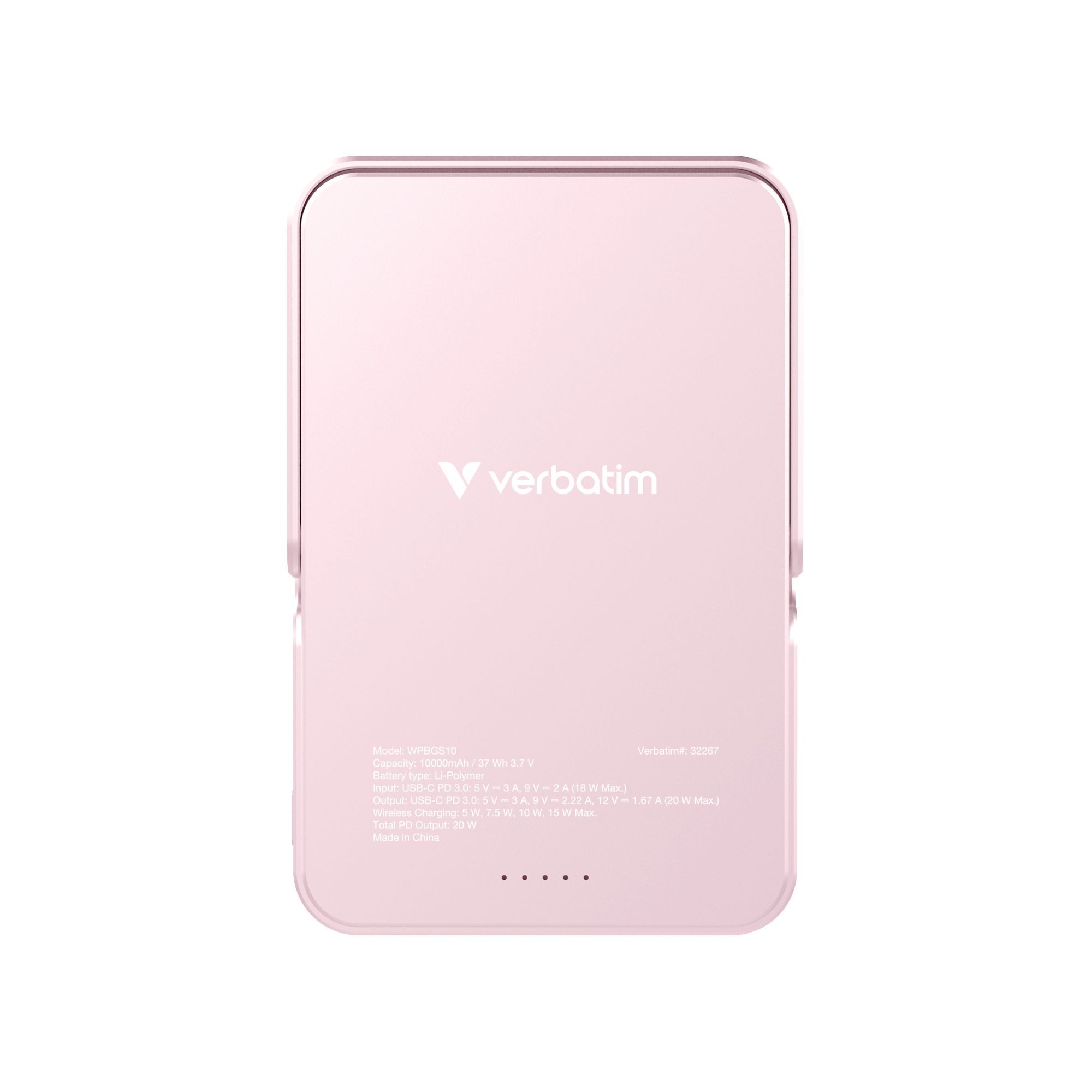 Verbatim Powerbank 10000 mAh Pink