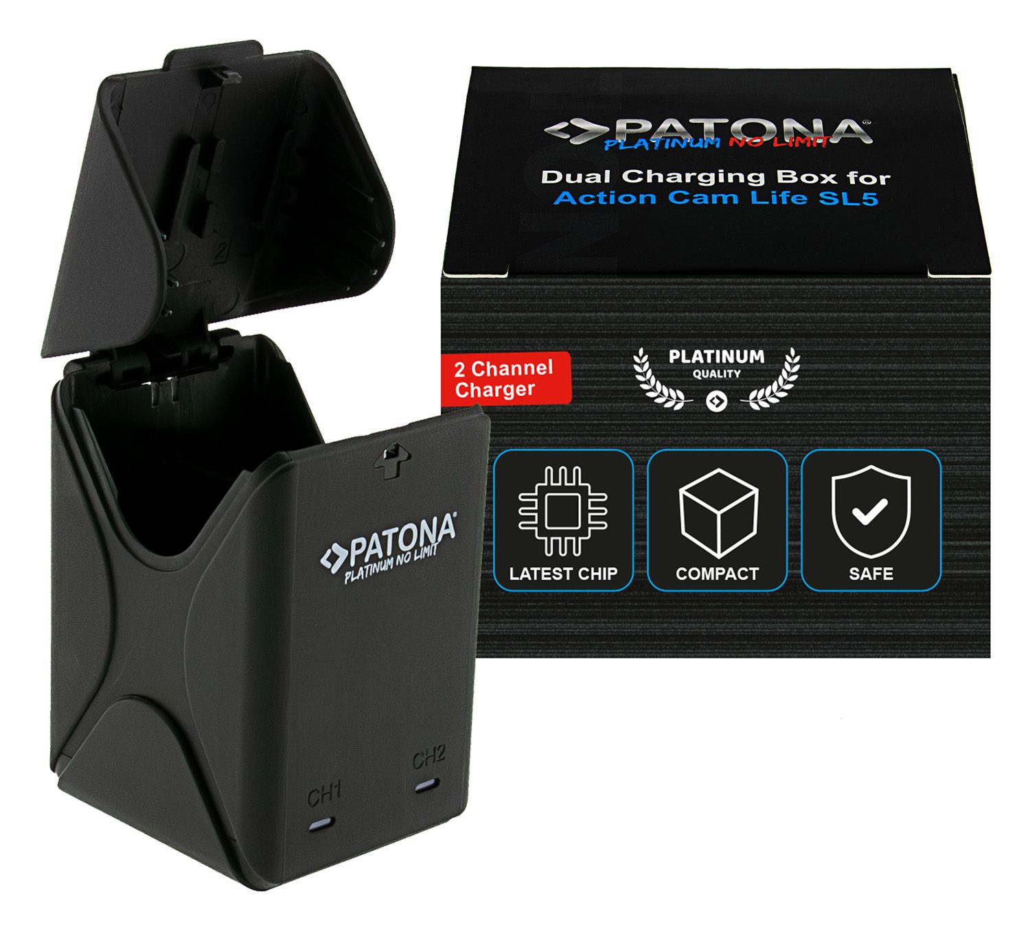 Patona Chargeur Dual USB EN-EL14