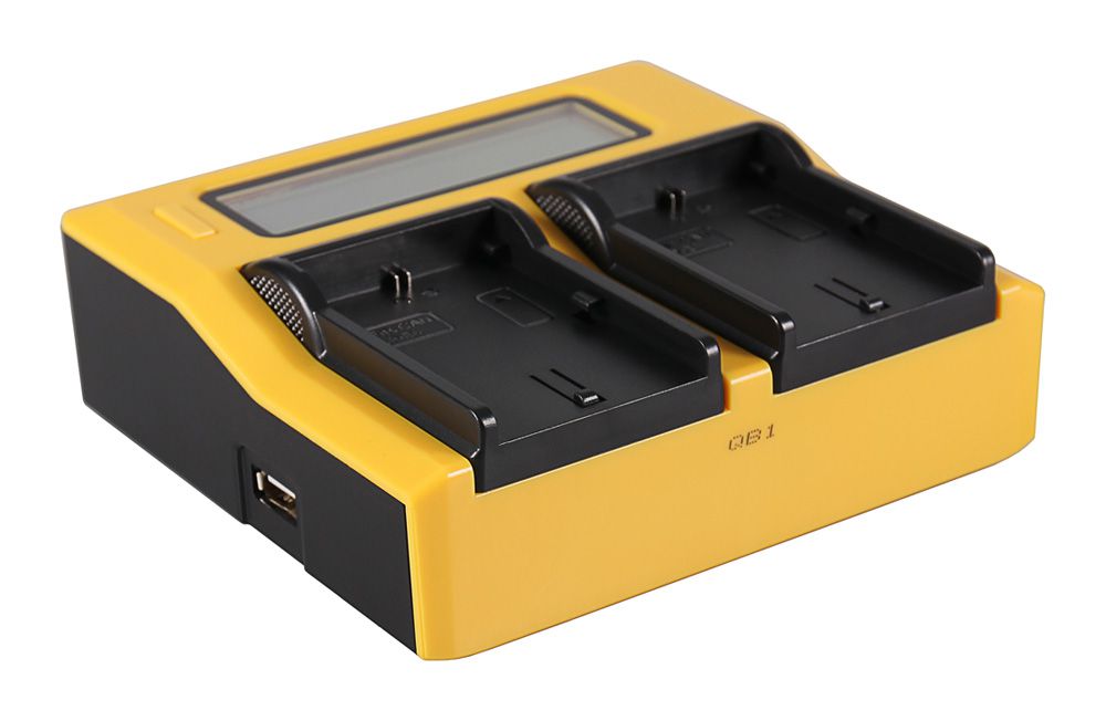Patona Dual LCD Charger Canon LP-E6