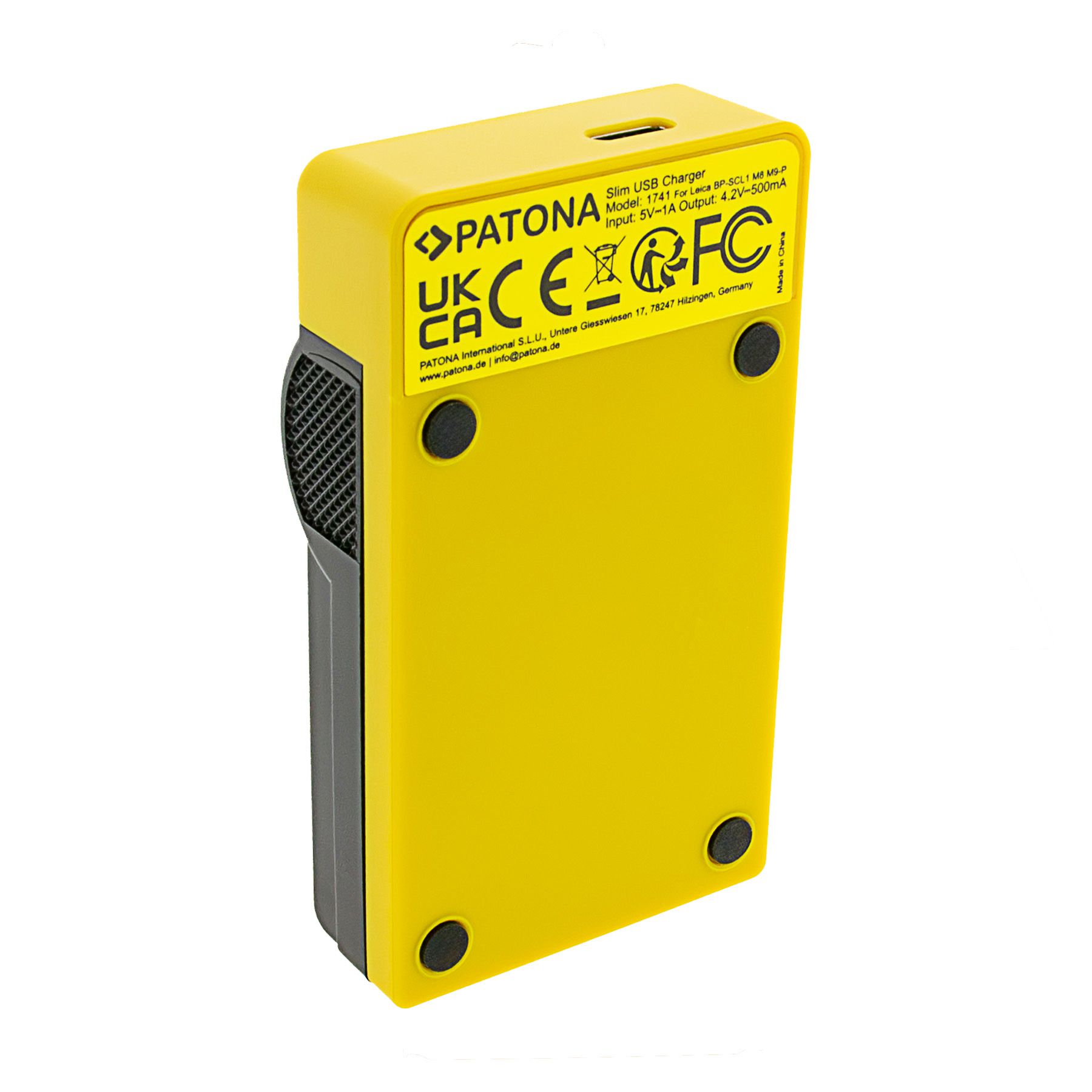 Patona Slim USB-C Ladeg. Leica BP-SCL1