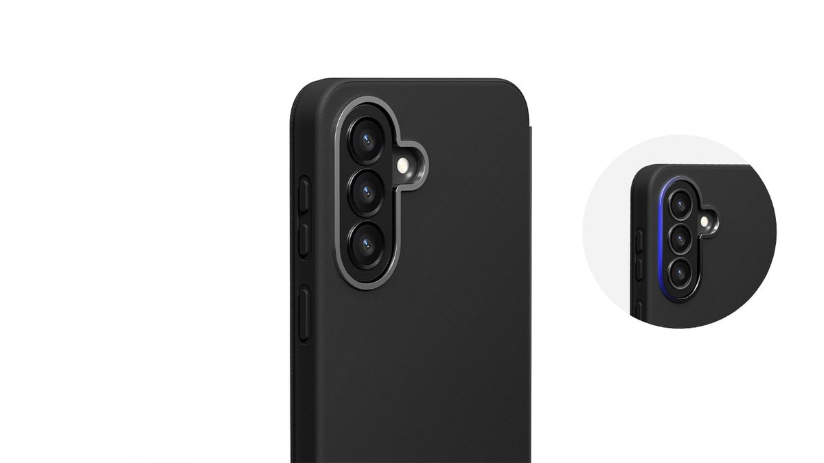 Samsung A37 Wallet Flip Case Black