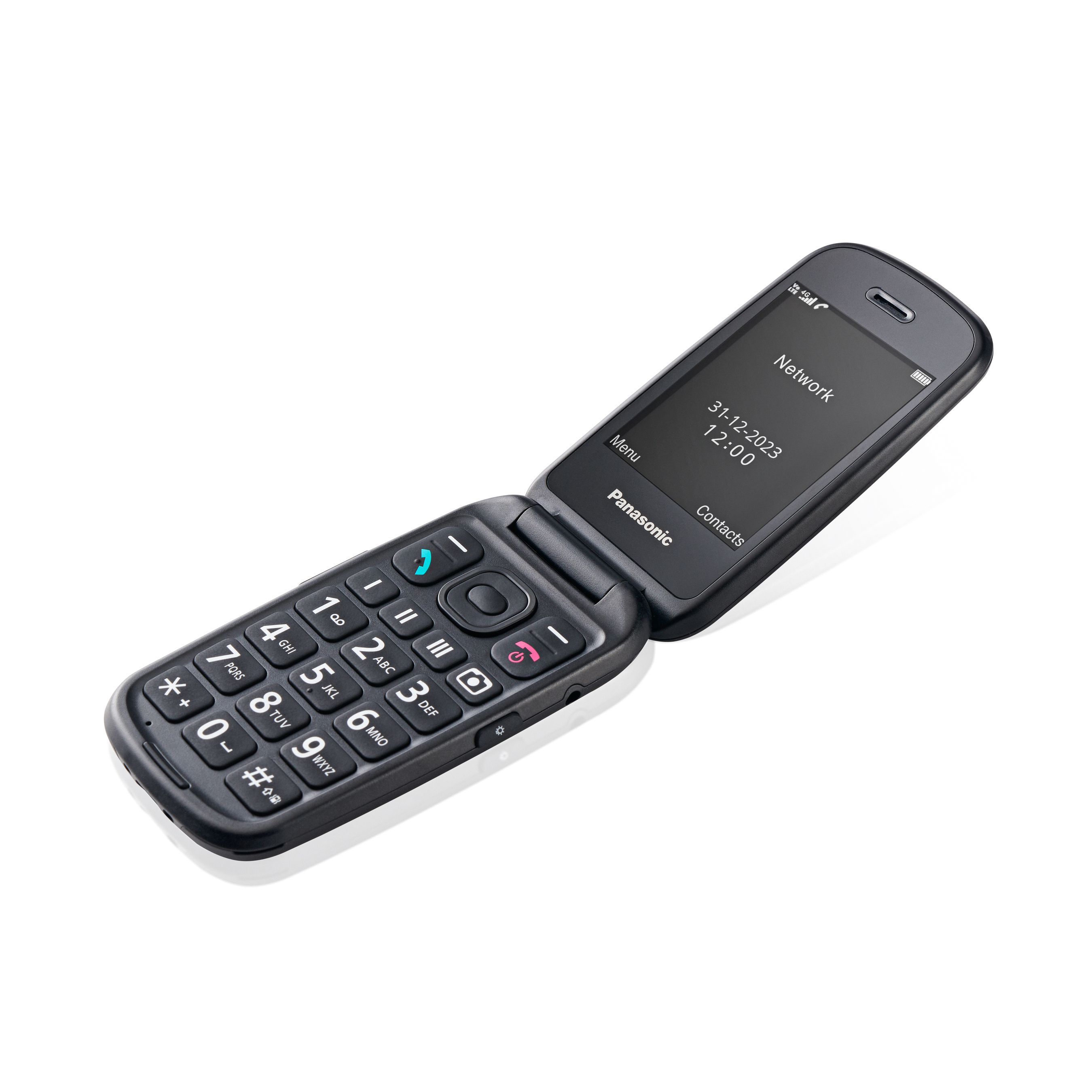 Panasonic Mobiltelefon KX-TU550 Black