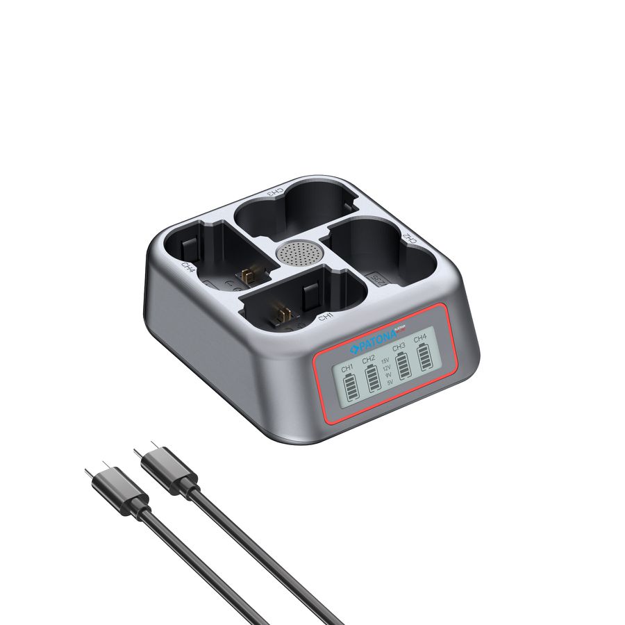 Patona 4-Port Fast Charger Fuji NP-W235