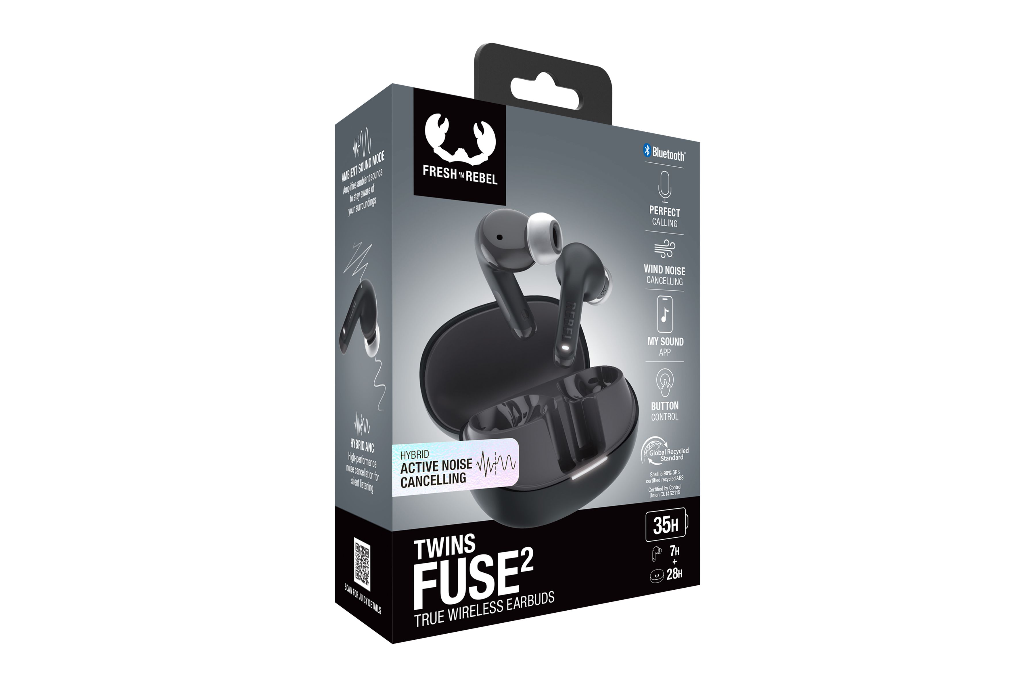 Fresh 'n Rebel Twins Fuse 2 Storm Grey