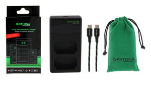 Patona Premium Twin Charg Sony NP-FZ100