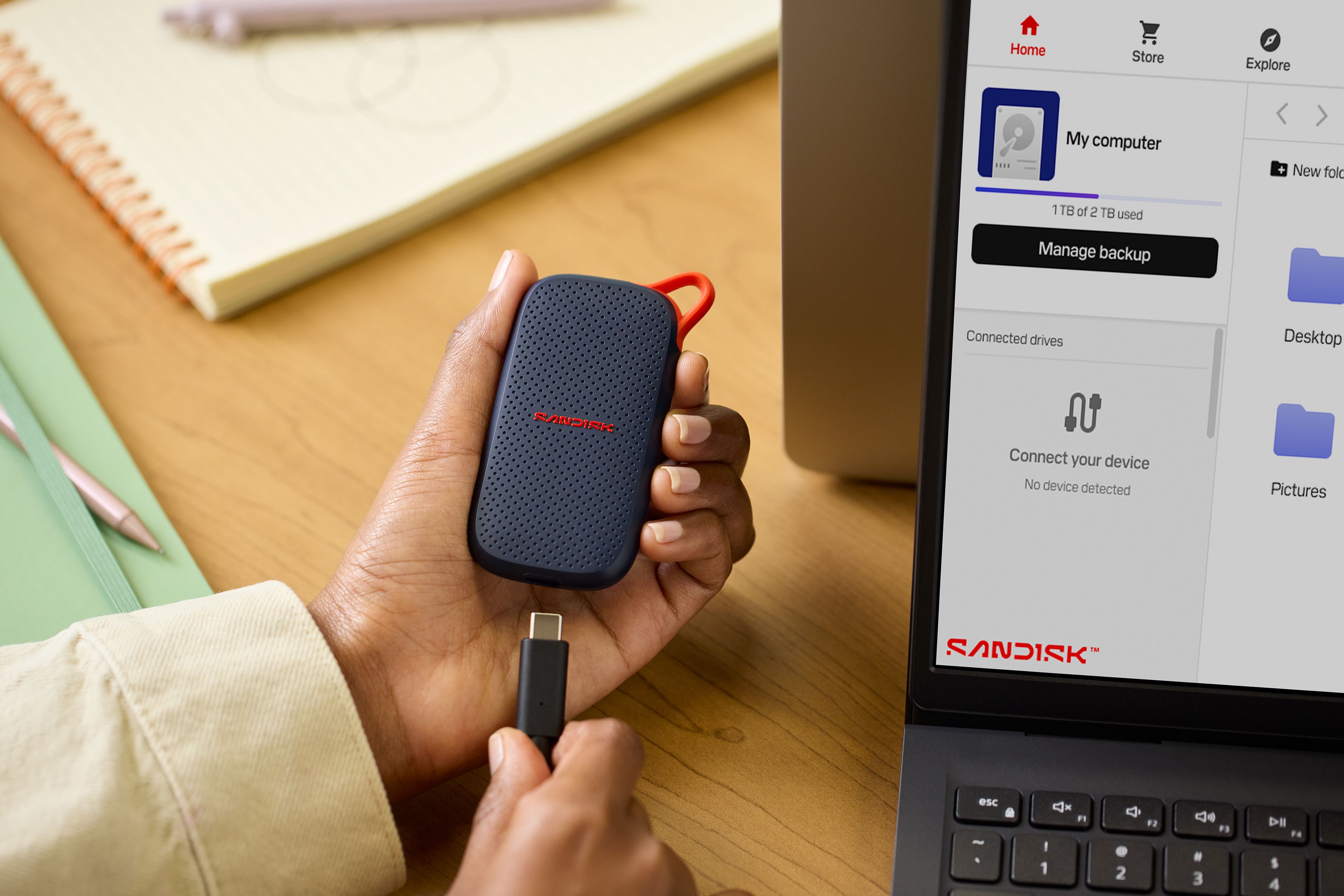 SANDISK Portable SSD 1TB