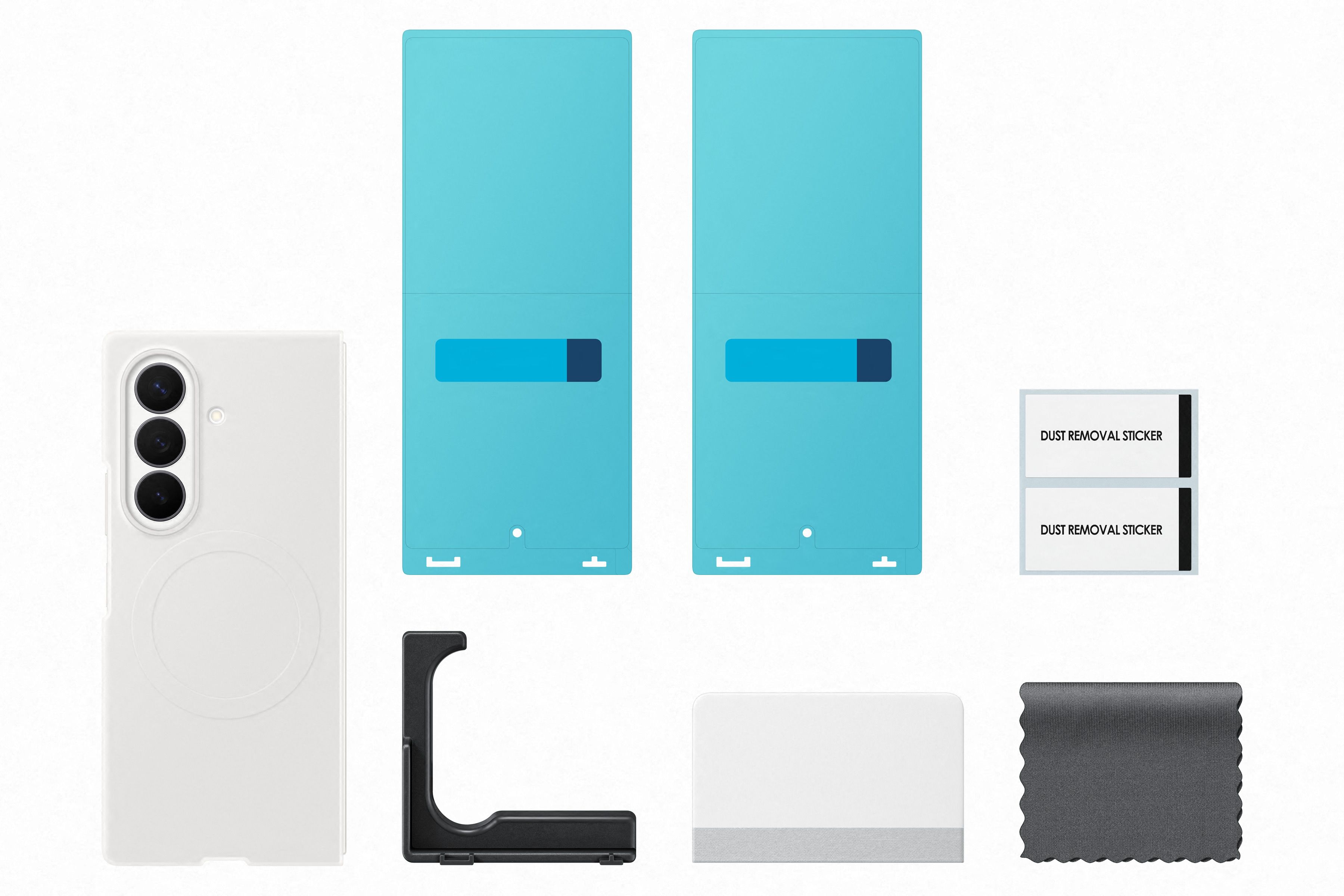 Samsung Fold 8 Ultra Silico Magnet Cream