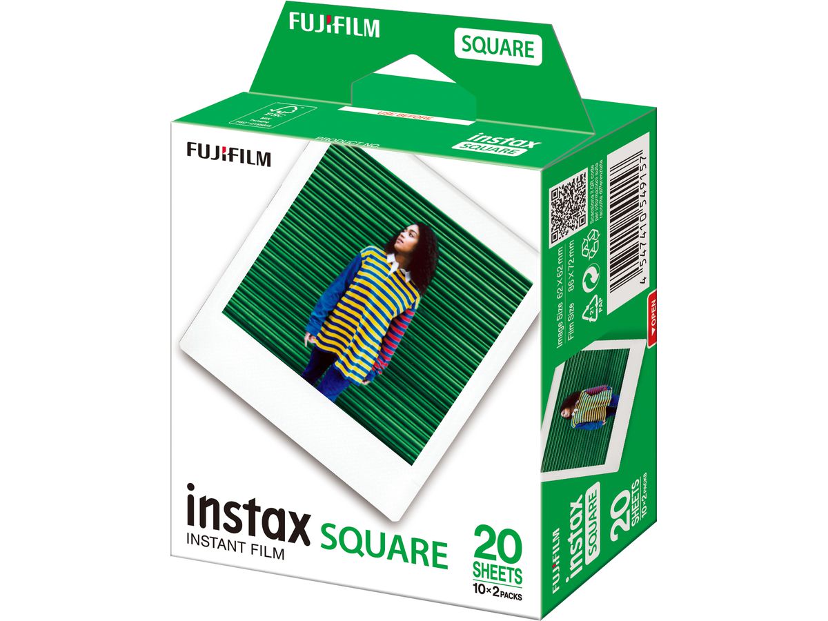Fujifilm Instax Square 2 x 10 photos