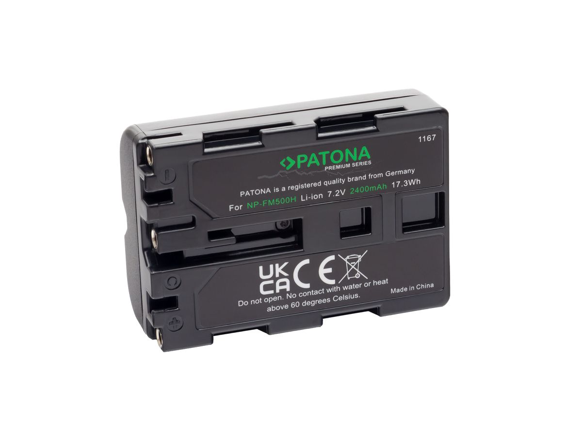 Patona Batterie Premium Sony NP-FM500H