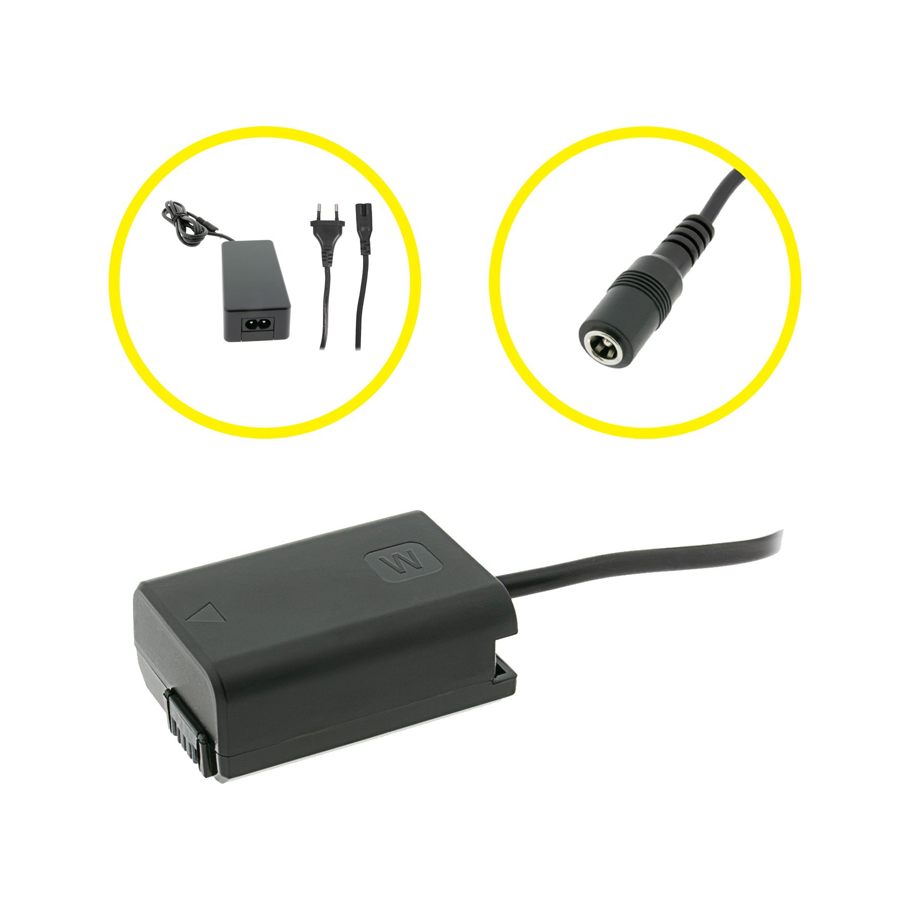 Patona Coupler Set Sony NP-FW50