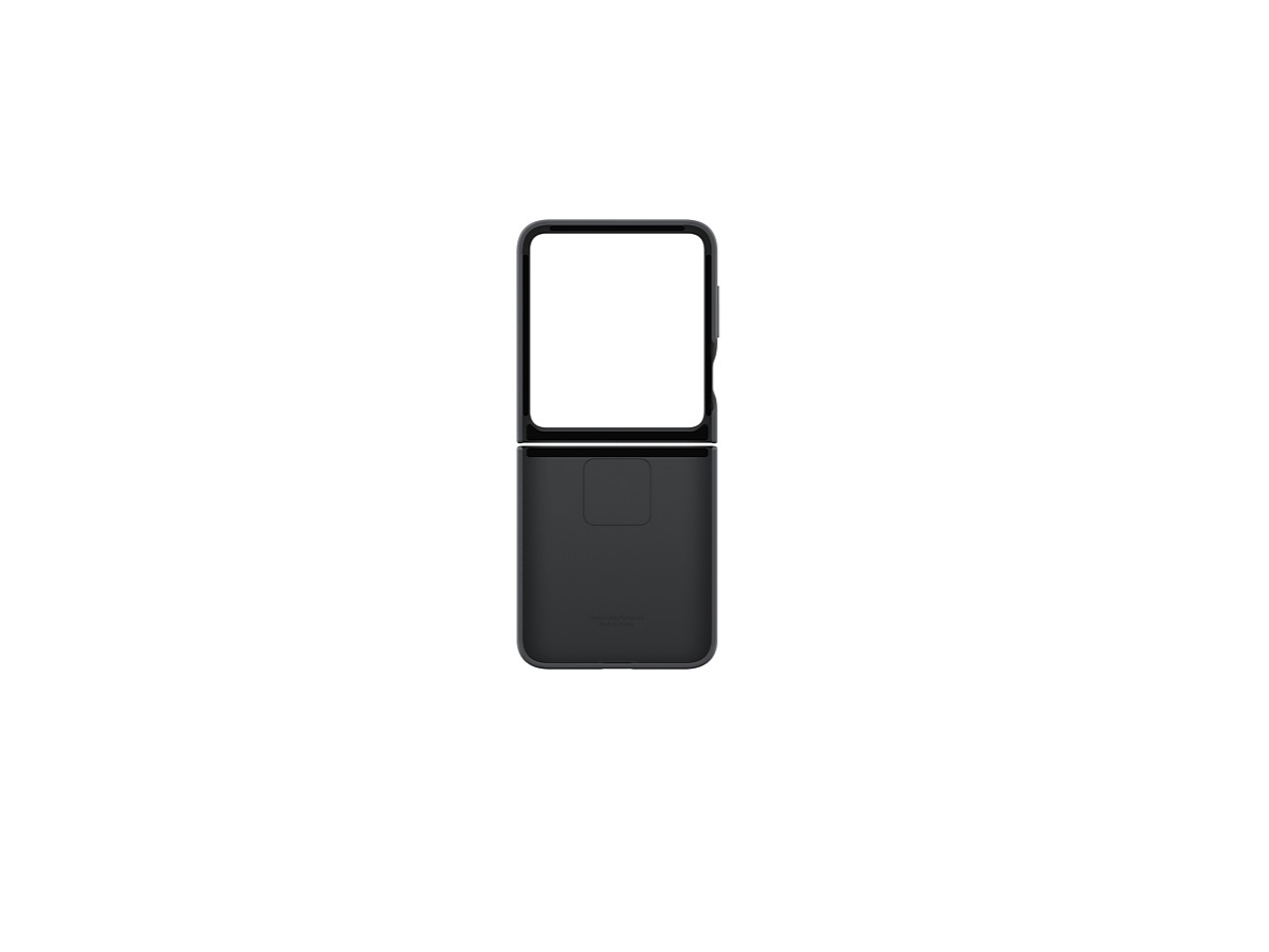 Samsung Z Flip 7 FE Silicone Case Black