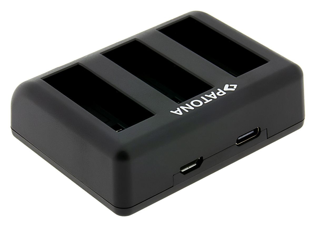 Patona Triple Ladeg. DJI Osmo Action 4