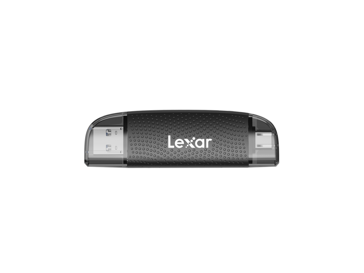 Lexar Dual Slot Card USB A/C Reader