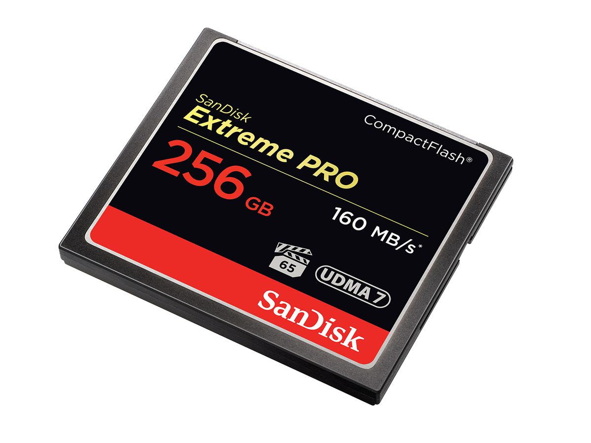 Sandisk ExtremePro 160MB/s CF 256GB