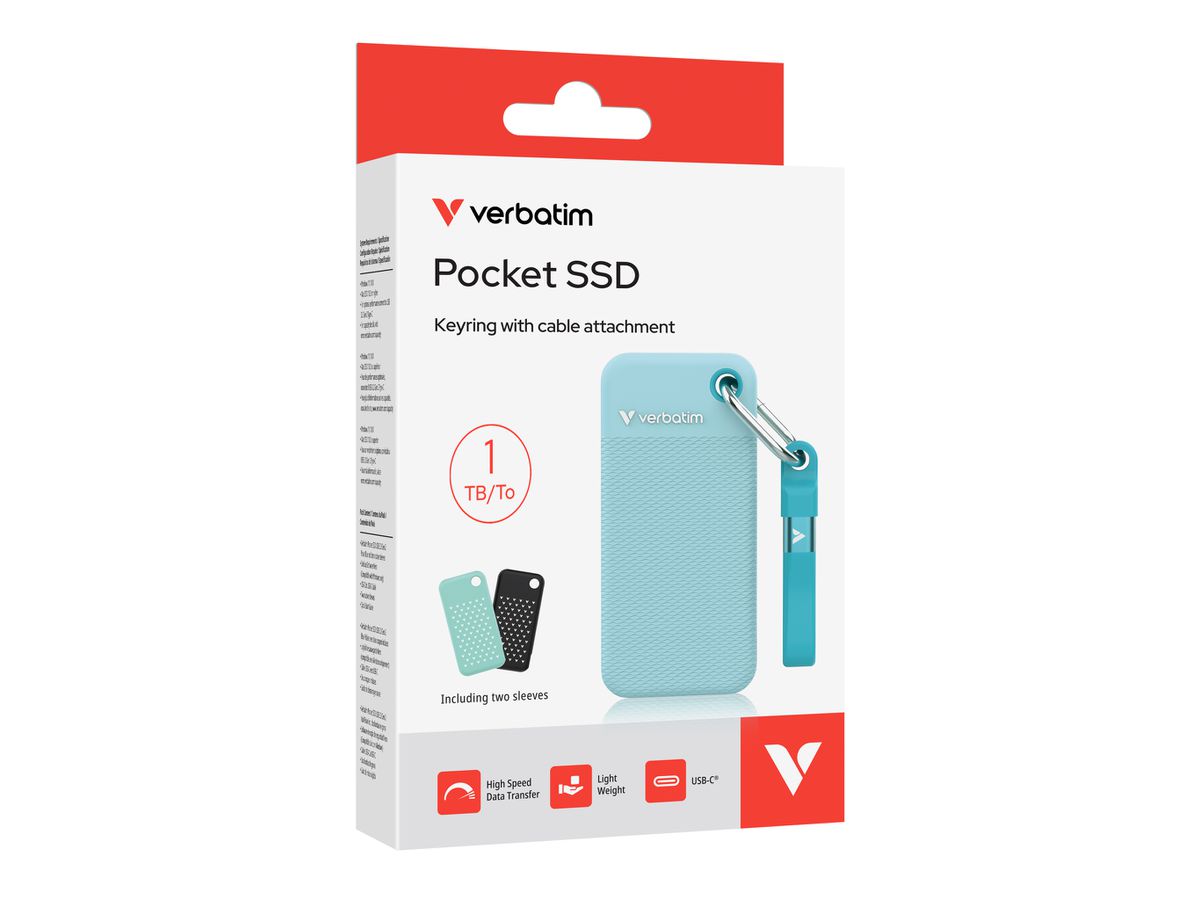 Verbatim Pocket PSSD 1TB Polar Blue