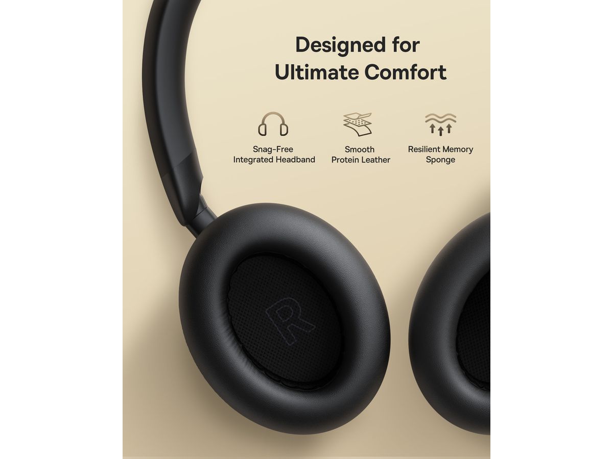 Baseus Bowie MH1 Wirel ANC Headphones Bl