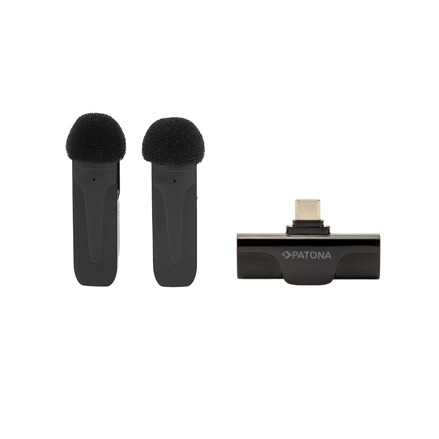 Patona Wireless 2 Lavalier USB-C Set