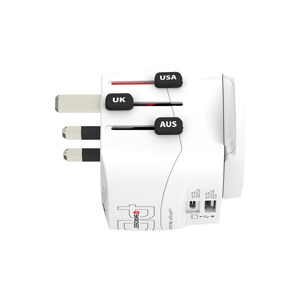 Skross PRO Light USB AC45PD World