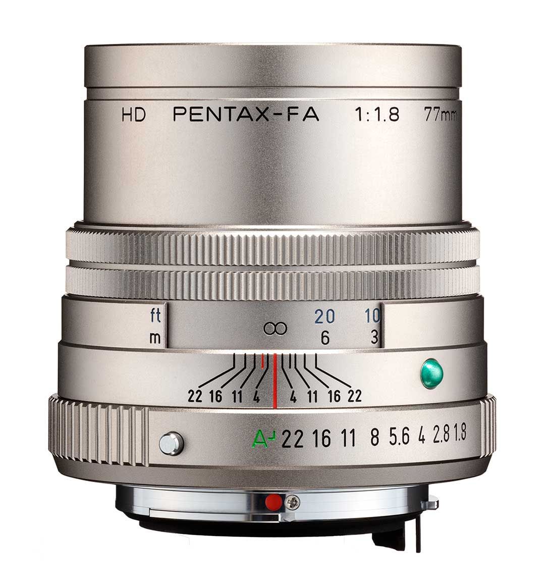 Pentax HD FA 77mm/ 1.8 Limited silver
