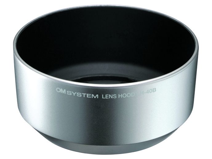 OM System LH-40B Sonnenblende silver