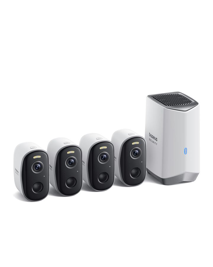 Baseus N1+ Outdoor Camera 2K 4CamKit